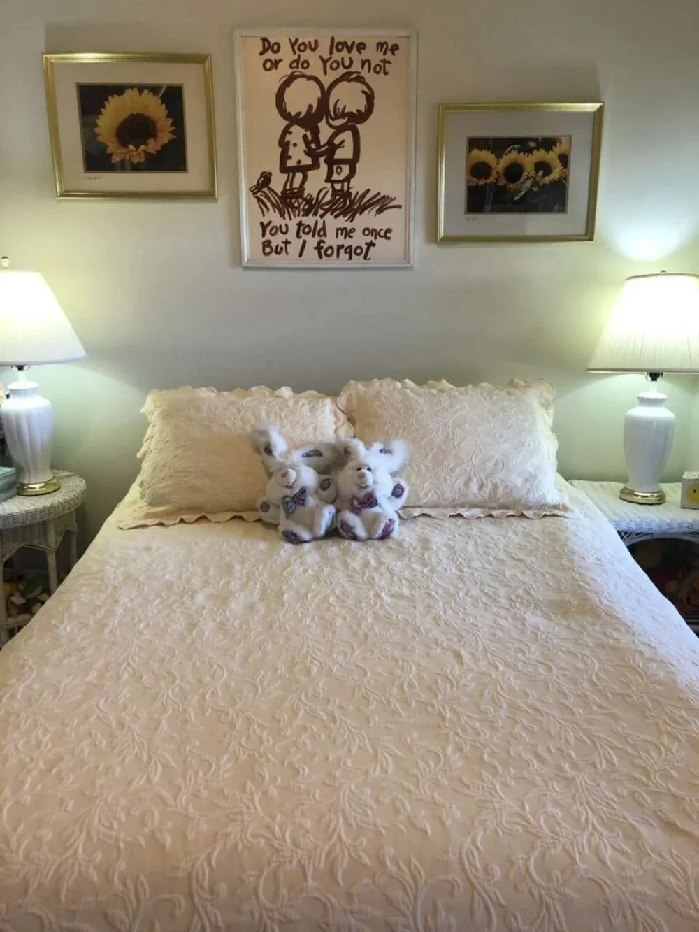 Yellow Quilted Queen Bedding Set from JC Penny's Home Collection